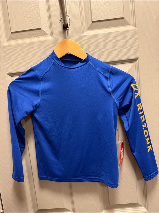 Ripzone Other - Ripzone Kids' Long Sleeve Royal Blue Rashguard